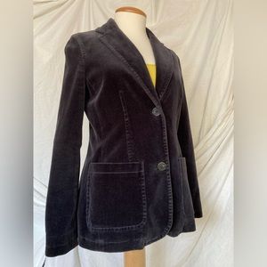 Velvet blazer, size 4